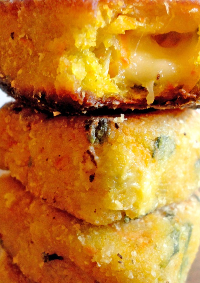 Una foto de Croquetas vegetarianas de zanahoria y arroz, SIN FREÍR, SIN GLUTEN (SÚPER ECONÓMICAS)