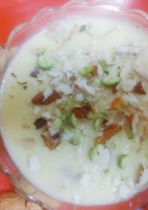 A picture of Special kaju-katli ice-cream(kulfi).