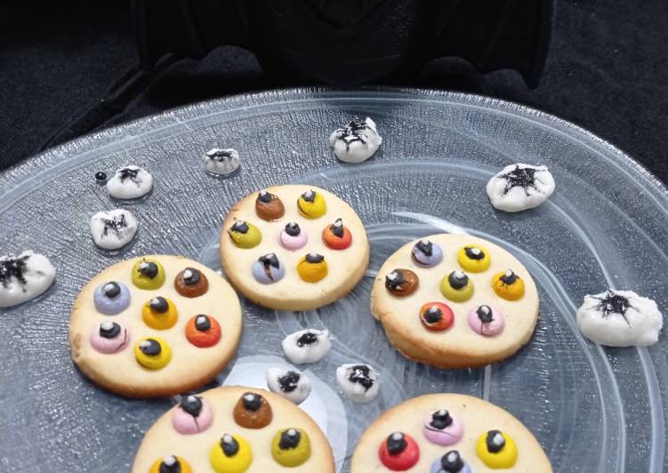 Simple Way to Prepare Perfect Galletas con ojos fantasía para Halloween