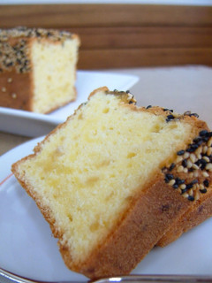 A picture of Spring Ginger Simmered in Honey Pound Cake.