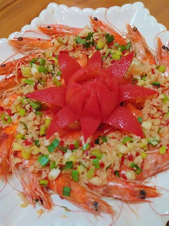 蒜蓉蒸蝦 的食譜成品照片