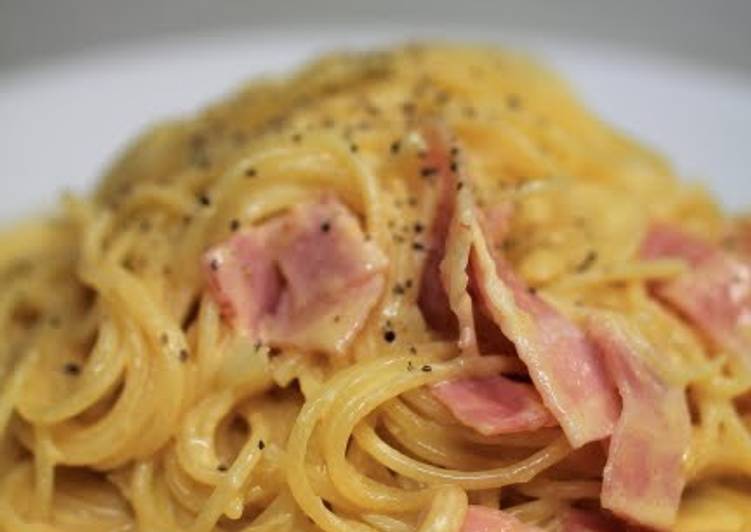 Recipe of Homemade Happy Pasta Carbonara