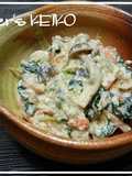 [Farm House Recipe] Shiro-ae Vegetables and Mushrooms