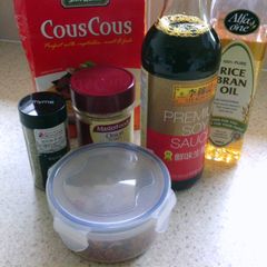 A picture of Naughty French Onion Flavoured Couscous.