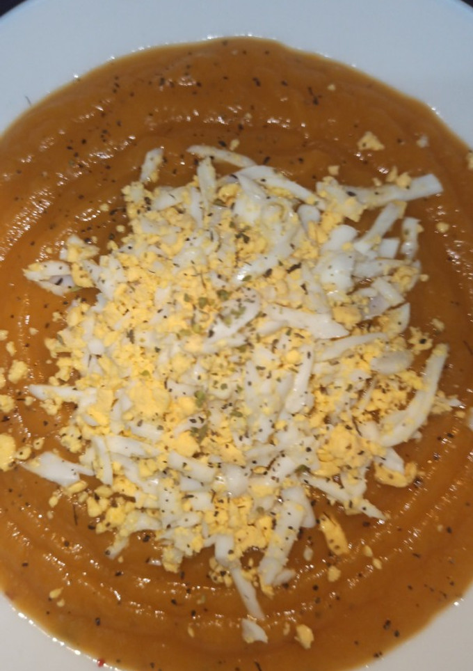 Una foto de Crema de Boniato