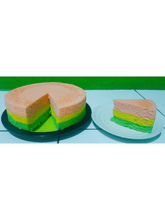 Foto resep Rainbow Sponge Cake