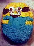 Minion choco-orange birthday cake!