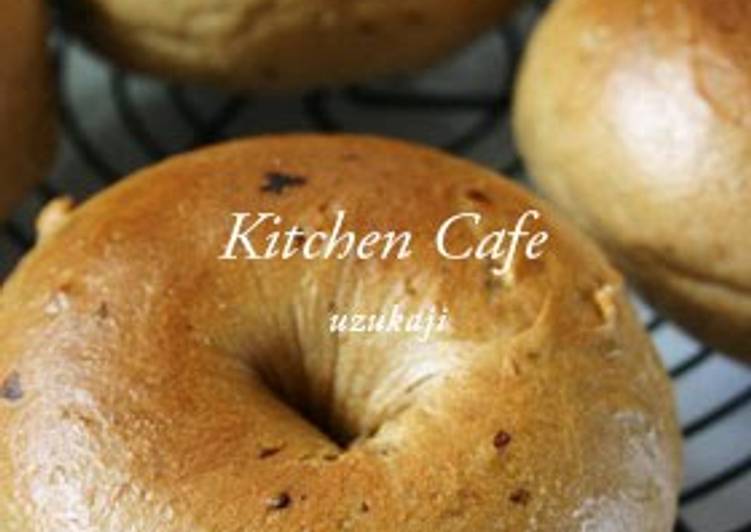 Recipe of Homemade Brown Sugar Bagels with Walnuts