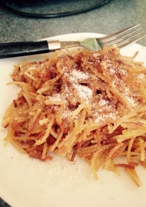 A picture of Arabic Vermicelli Dessert.