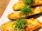 miso cheese eggplant