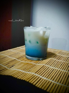 Foto resep Es Susu Bunga Telang