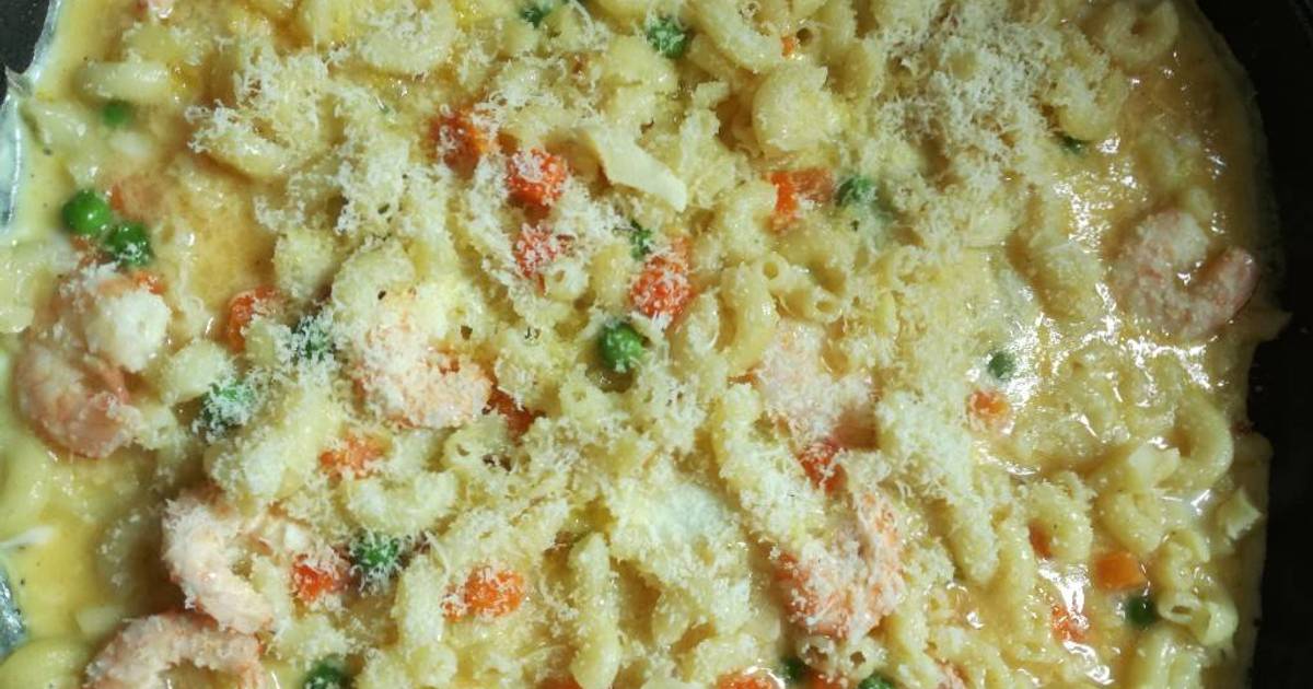 Resep Omelet makaroni udang oleh Laa La - Cookpad