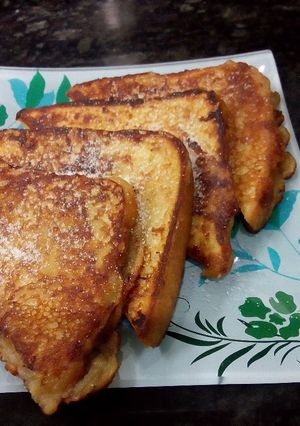 A picture of Banana French Toast.