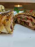 Wellington de pollo con espárragos
