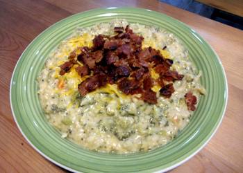 Easy Cooking Recipe cheddar broccoli rice soup Delicious Steady