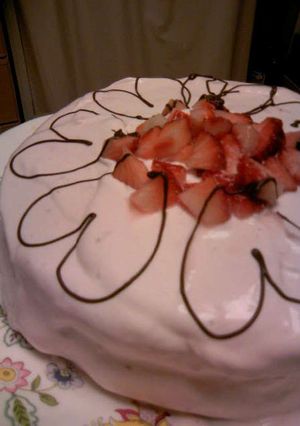 A picture of Strawberry Cream (To Ice a Cake).