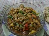 Chilli tofu/ cottage cheese