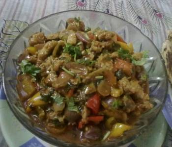 Easy Serving Recipe Chilli tofu cottage cheese Practical Delicious