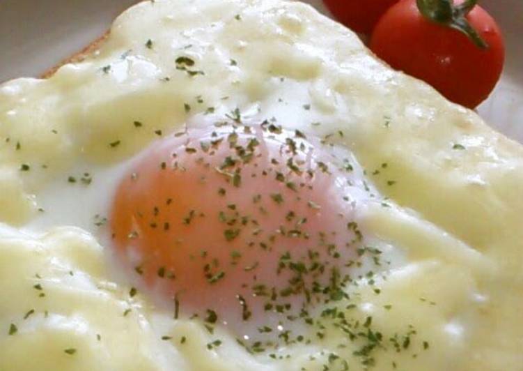 Recipe of Tasty Croque Madame with Microwave White Sauce