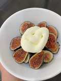 Higos con crema