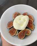 Higos con crema