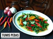 Gambar tumis pakis pedas