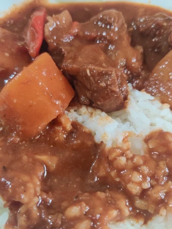 Easy Steps to Prepare Recipe Kalderetang Baka that is Perfect, Delicious}