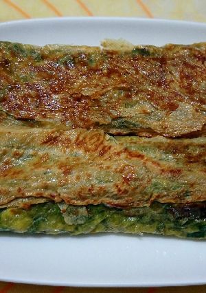 減醣料理-韭菜豆皮捲 的食譜成品照片