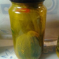A picture of Spicy pickles.