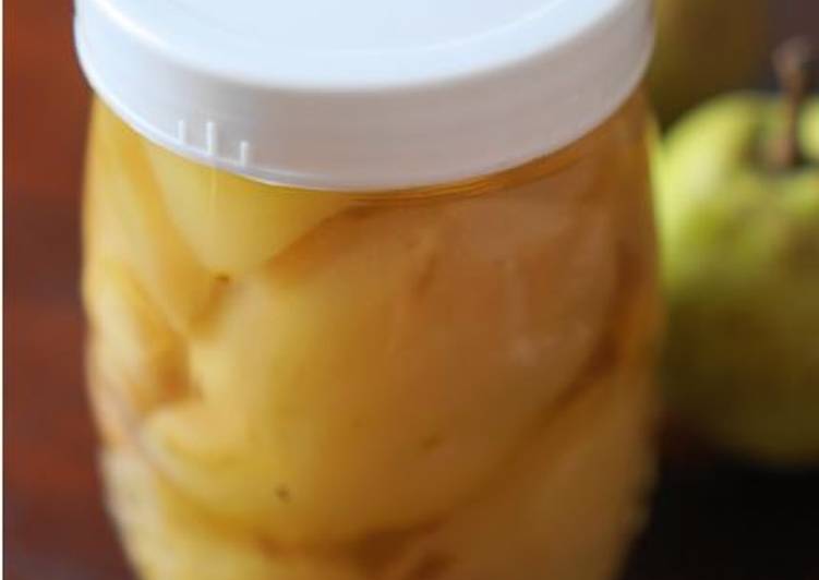 Simple Way to Prepare Homemade Easy Pear Compote