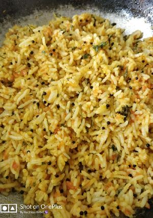 A picture of Masala Rice.
