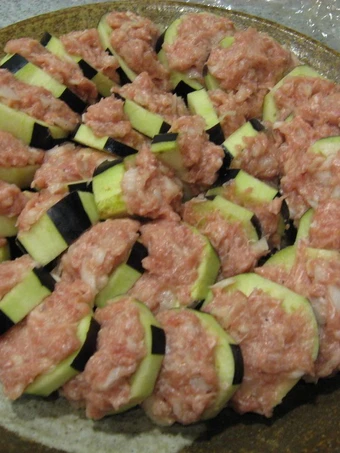 Easy Steps to Make Super Quick and Easy!  Mille-Feuille Style Eggplant Pot Stickers the So Delicious Appealing