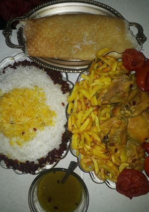 عکسی از دستور مرغ به سبک خودم 😍