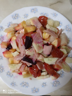 Una foto de Ensalada con manzana