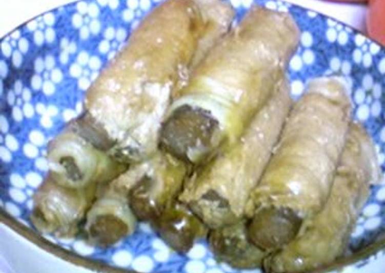 How to Winter Delicious My Grandmother&#39;s Wrapped Burdock