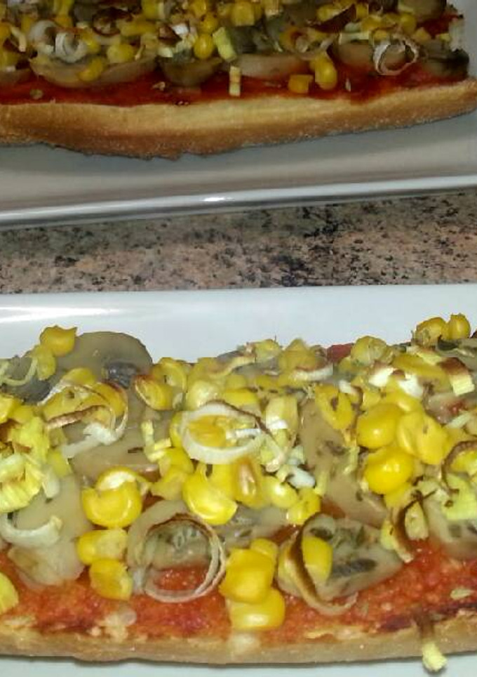 Una foto de Paninis (versión vegetal)