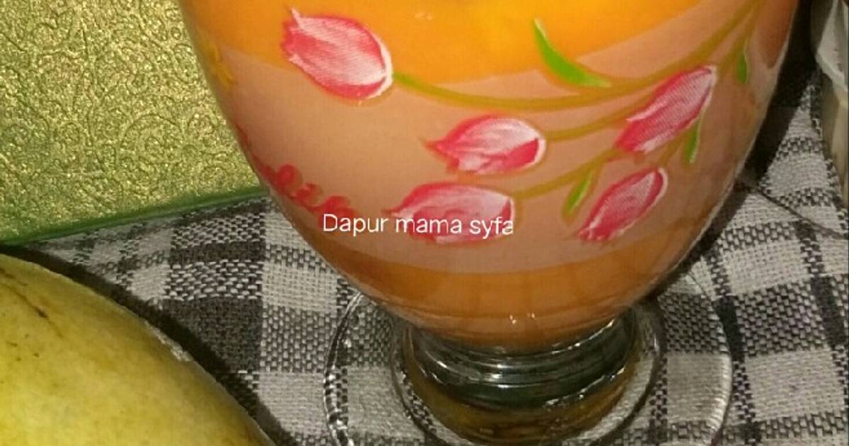 Resep Jus Mangga Sederhana Oleh Dapur Mama Syfa Cookpad