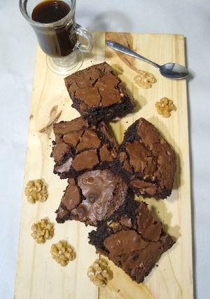 Una foto de Brownies de Nesquik