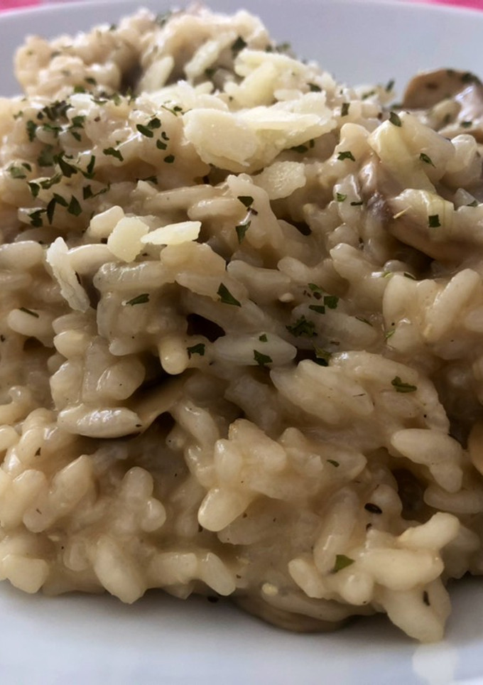 Una foto de Risotto de setas