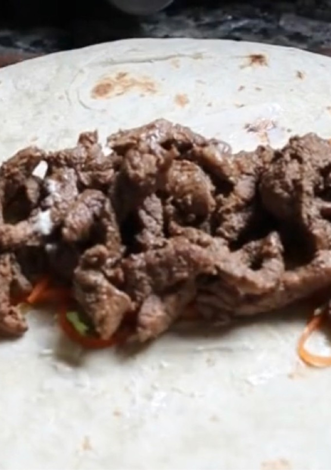 Una foto de Lomito Árabe hecho en casa