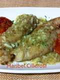 Filetes de Maragota a la plancha con picada de ajo y perejil