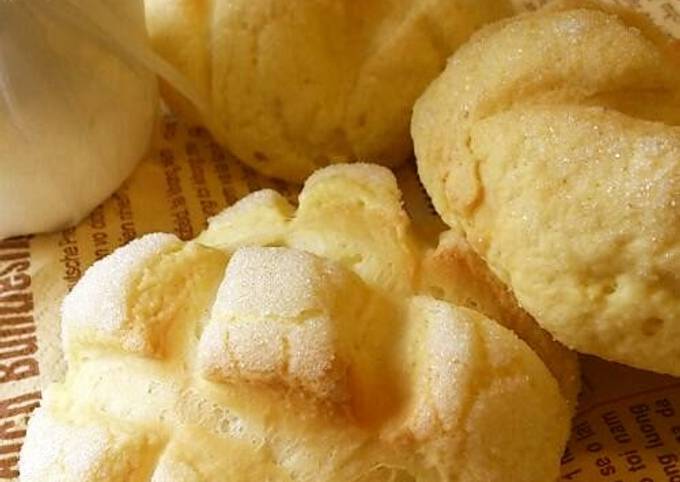 Recipe of Favorite Fluffy and Crispy Melon Bread