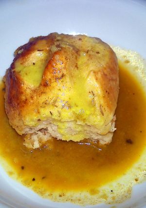 A picture of MOMI NUTMEG BUN FOR BRUNCH.