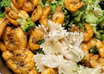 Easiest Way to Cook Tasty Lemon Garlic Shrimp and Broccoli