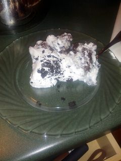A picture of Oreo Pudding Cake.