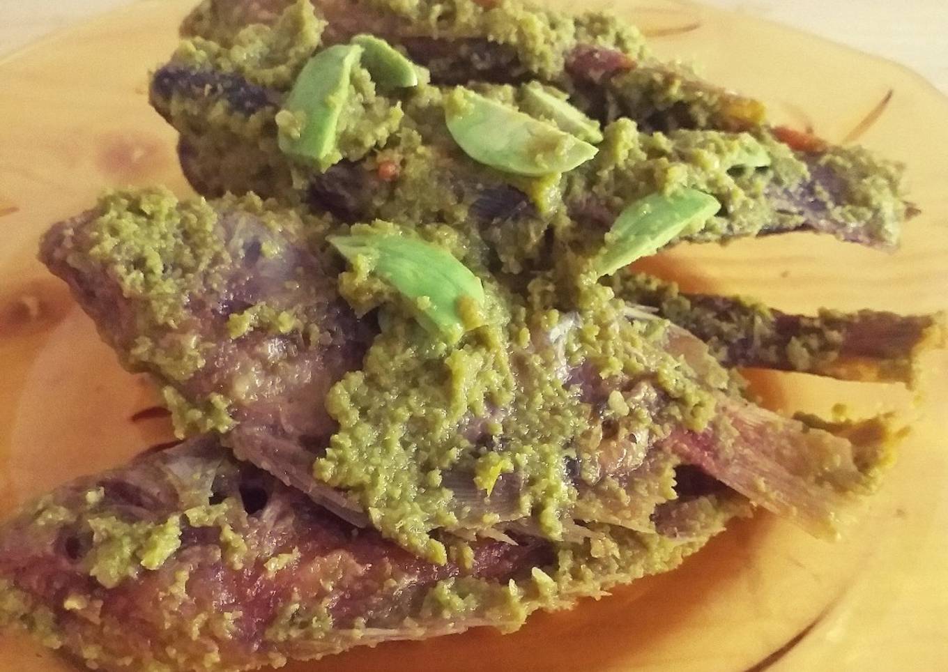 Ikan Nila sambel hijau