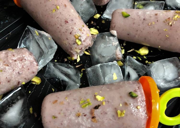 Simple Way to Prepare Homemade Cranberry Pistachio Kulfi