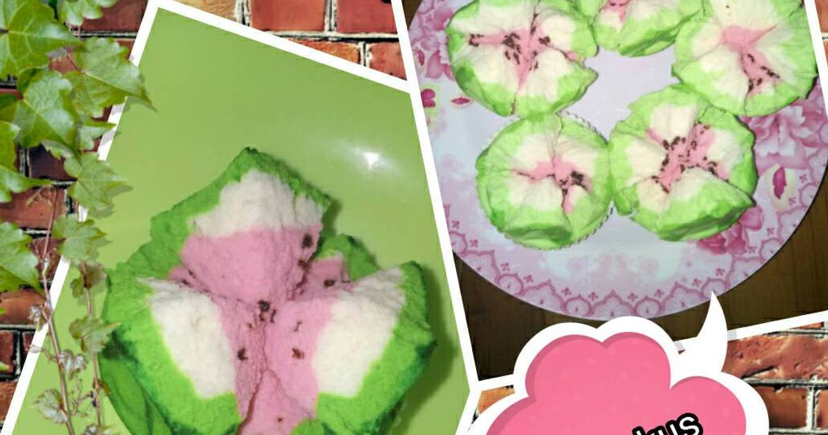  Resep  Bolu  Kukus  Mekar ala  Semangka unyu2  oleh Dini 