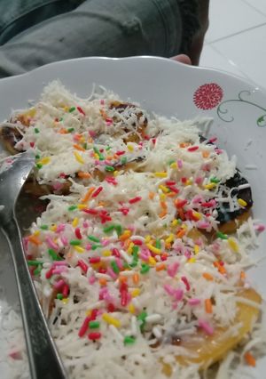 Foto resep Pisang bakar keju meses happy call