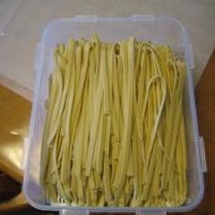 A picture of Superbly Textured Homemade Pasta.
